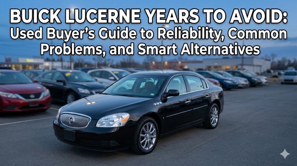 Buick Lucerne Years to Avoid Used Buyer’s Guide to Reliability, Common Problems, and Smart Alternatives